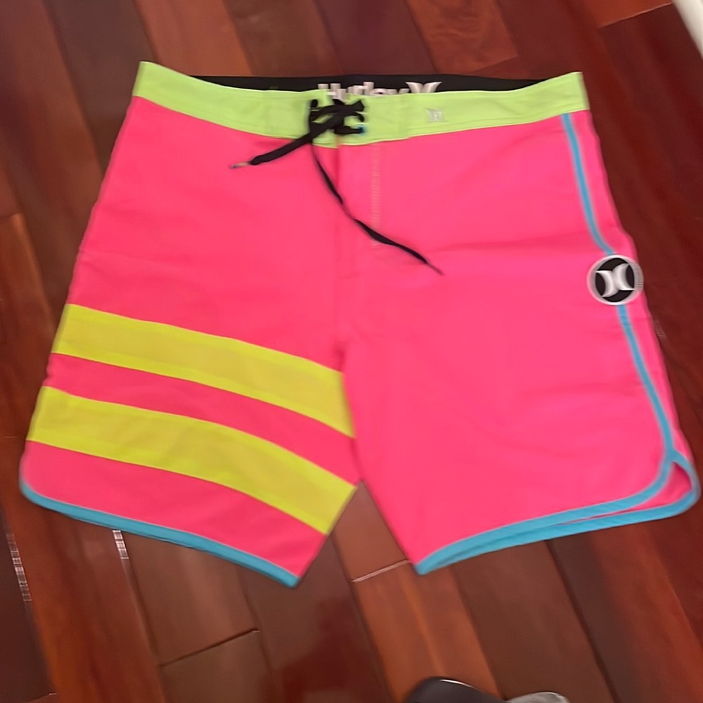 Hurley Men's Phantom Blockparty Colorblock Boardshort-Never Worn
